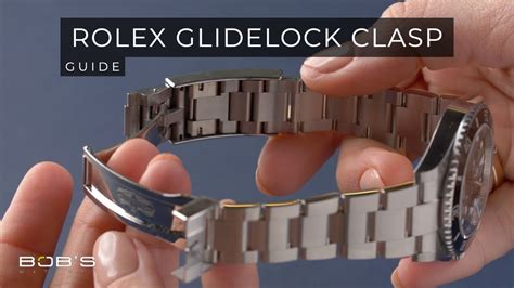 rolex glide lock.